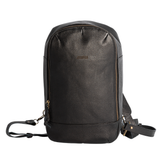 Oxford Backpack ''Cow leather'' - Black