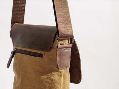 Shoulder bag “satchel bag“ – Tan