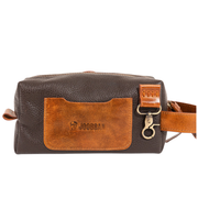 The Zayn Toiletry Bag - Brown