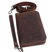 Joobran's Passport Holder '' Cow Leather ''- Brown