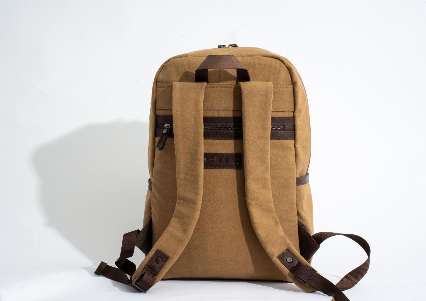 Randel waxed canvas backpack – Tan