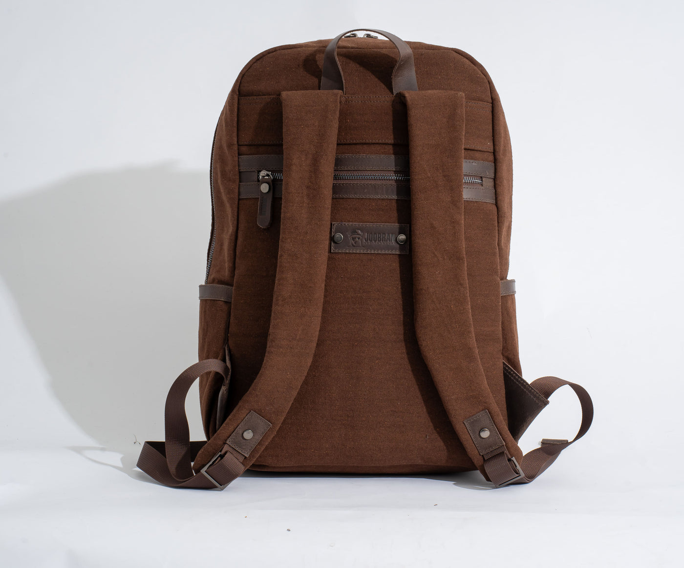 Randel waxed canvas backpack – Rust