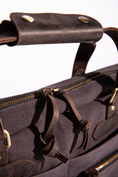 Charlie Messenger Bag - Dark Grey