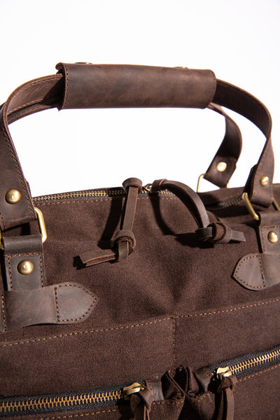 Charlie Messenger Bag - Dark Brown