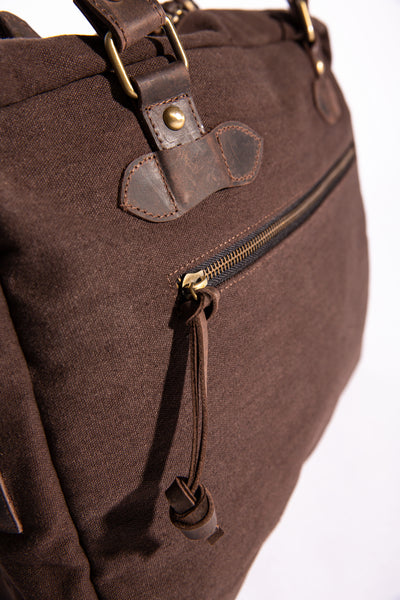 Charlie Messenger Bag - Dark Brown