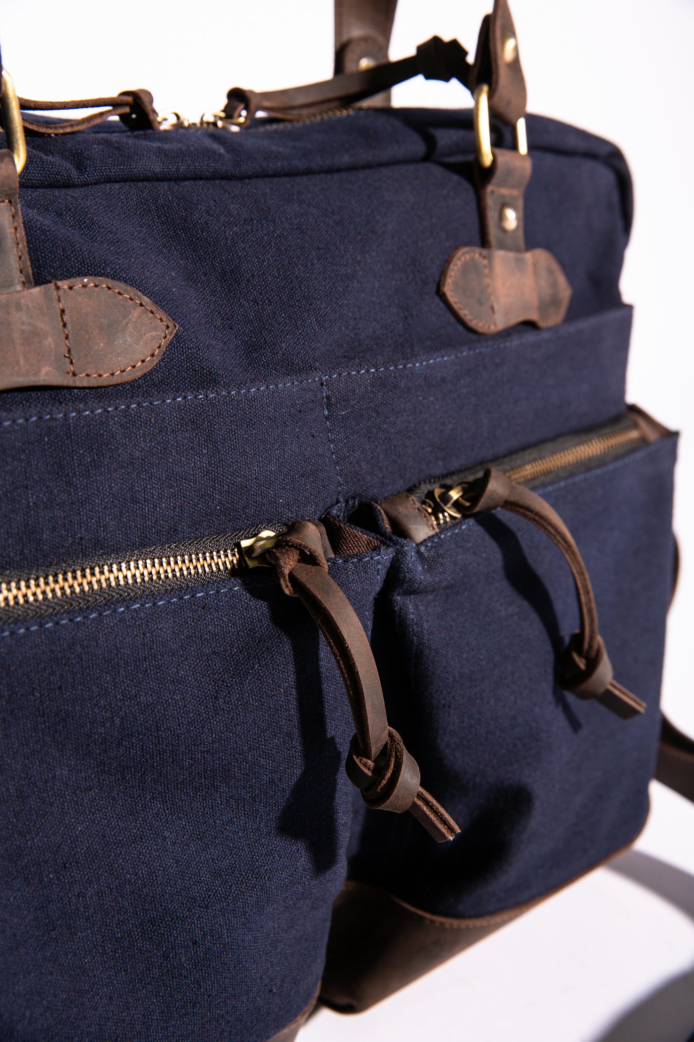 Charlie Messenger Bag - Navy Blue