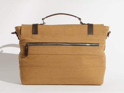 Work Satchel “ Messenger Bag “ – Tan