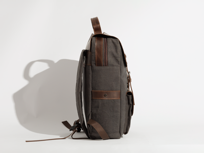 Daily Vintage Backpack – Dark Grey