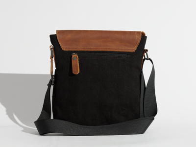 Shoulder bag “satchel bag“ – Black & Havan