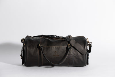 Rover Travel Bag ''Cow leather'' - Black