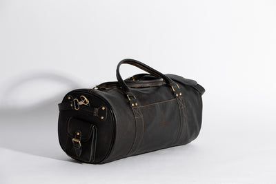 Rover Travel Bag ''Cow leather'' - Black