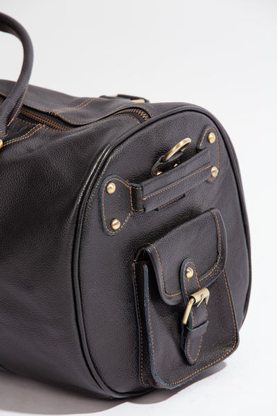 Rover Travel Bag ''Cow leather'' - Black