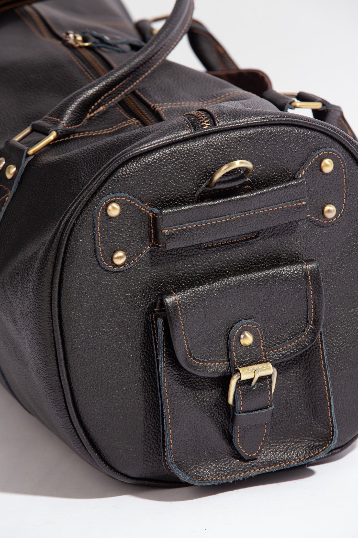 Rover Travel Bag ''Cow leather'' - Black