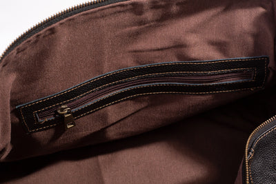 Rover Travel Bag ''Cow leather'' - Black