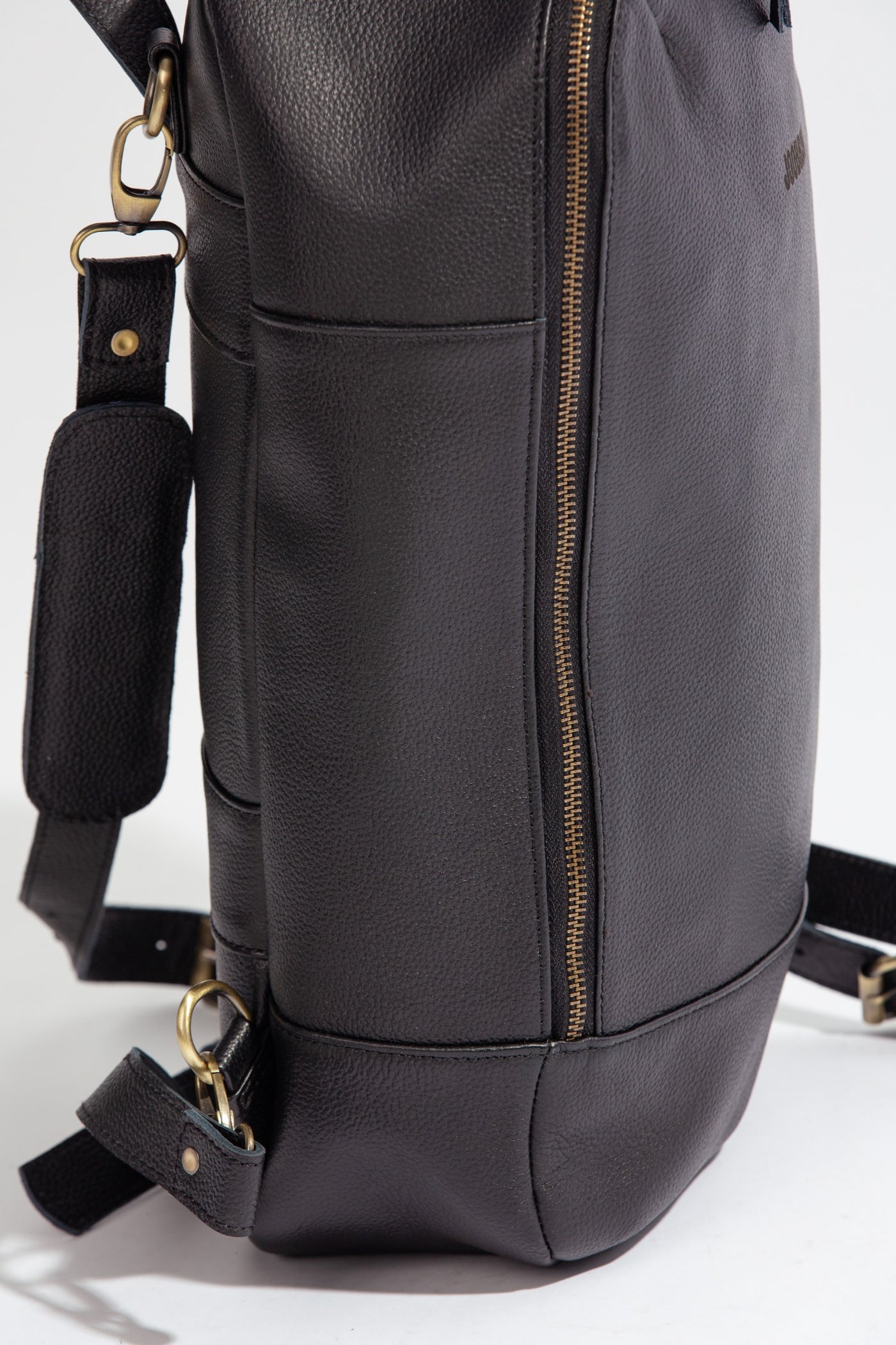 Oxford Backpack ''Cow leather'' - Black