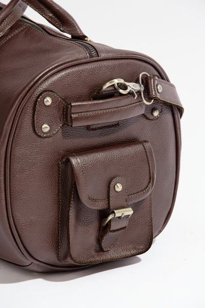 Rover Travel Bag ''Cow leather'' - Brown