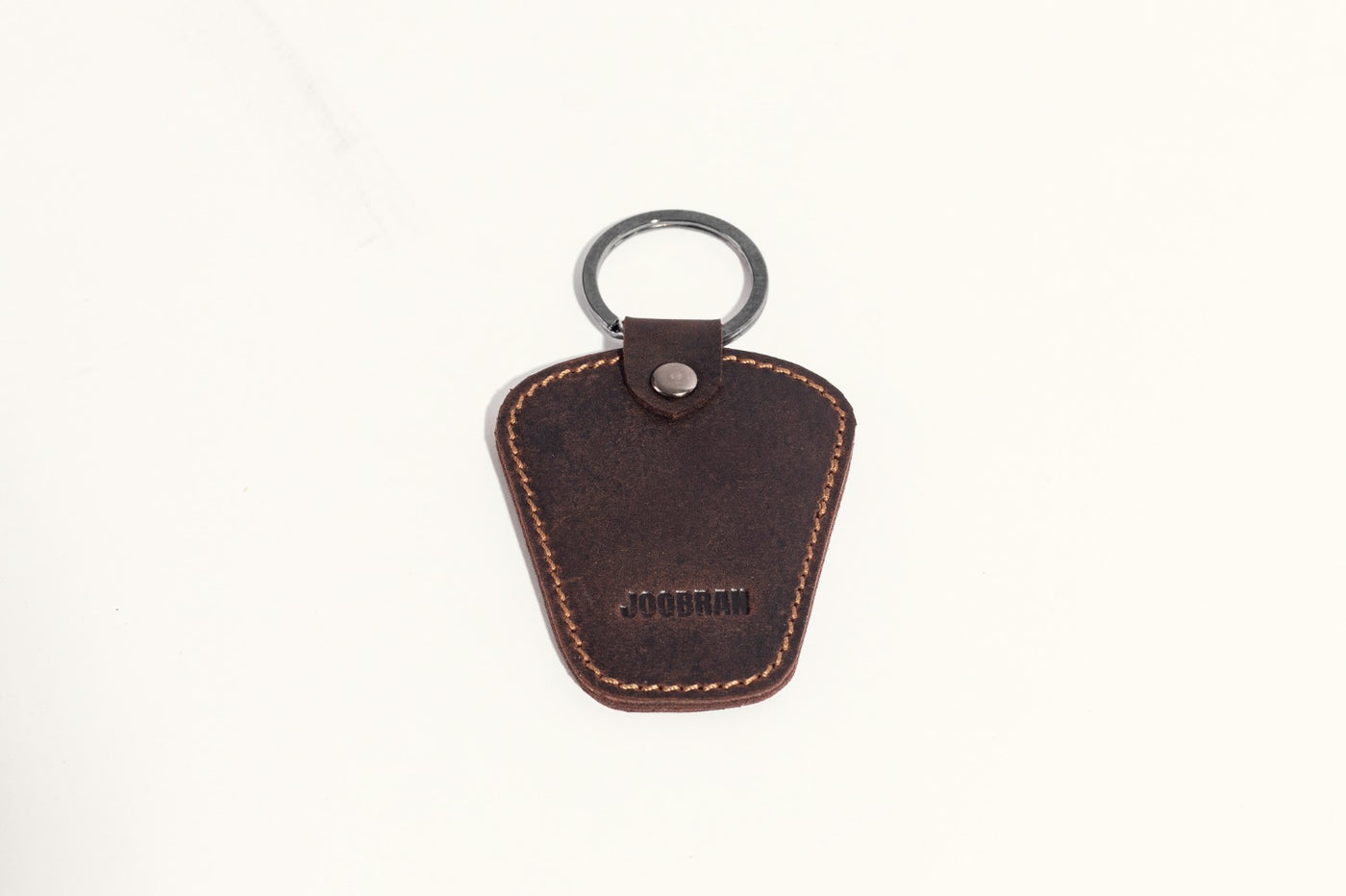 Vintage Style Leather Keychain
