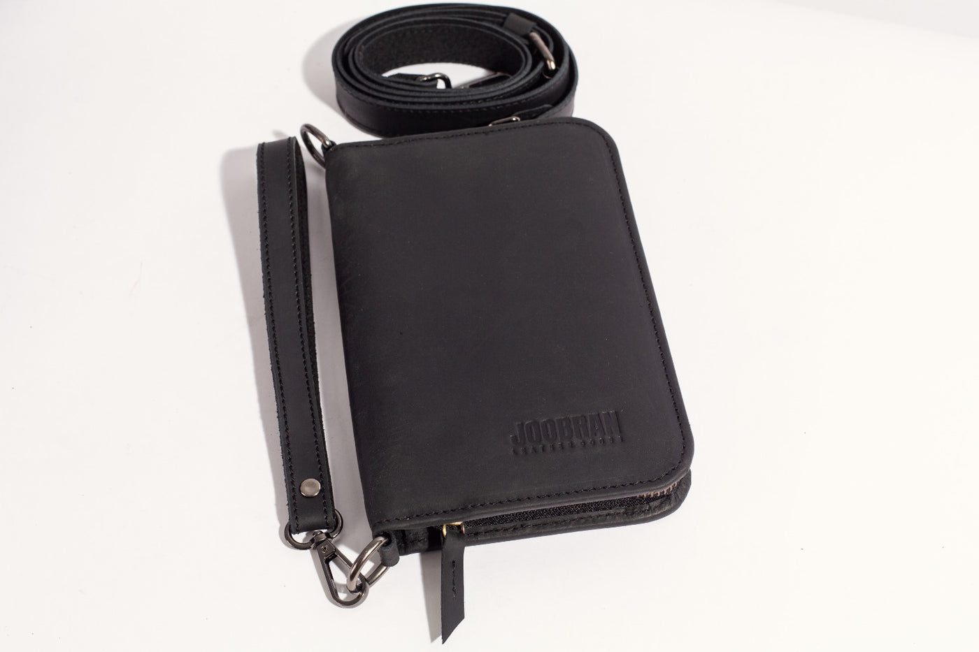 Joobran's Passport Holder '' Cow Leather ''- Black