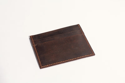 Slim Genuine Leather Card Holder
