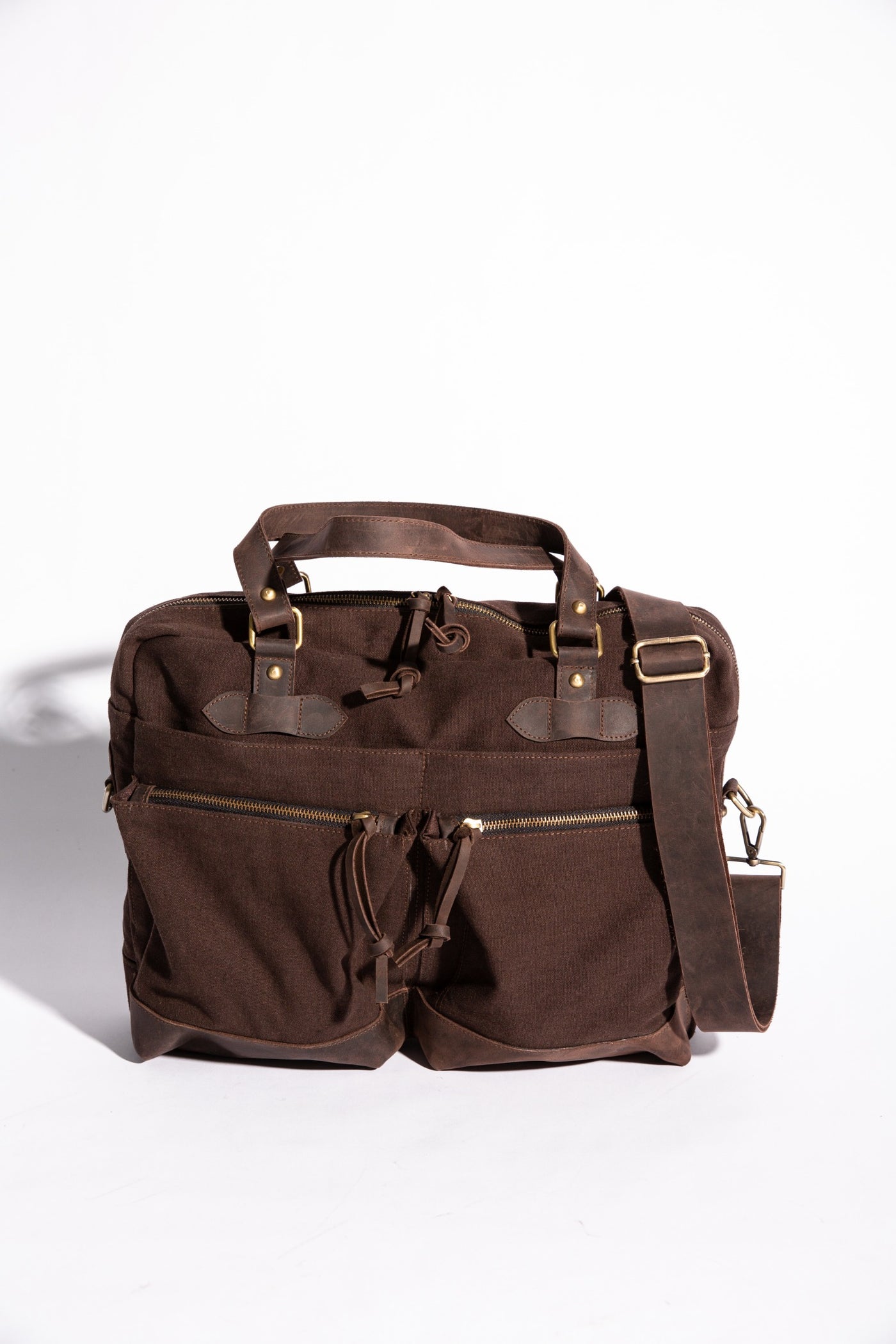 Charlie Messenger Bag - Dark Brown