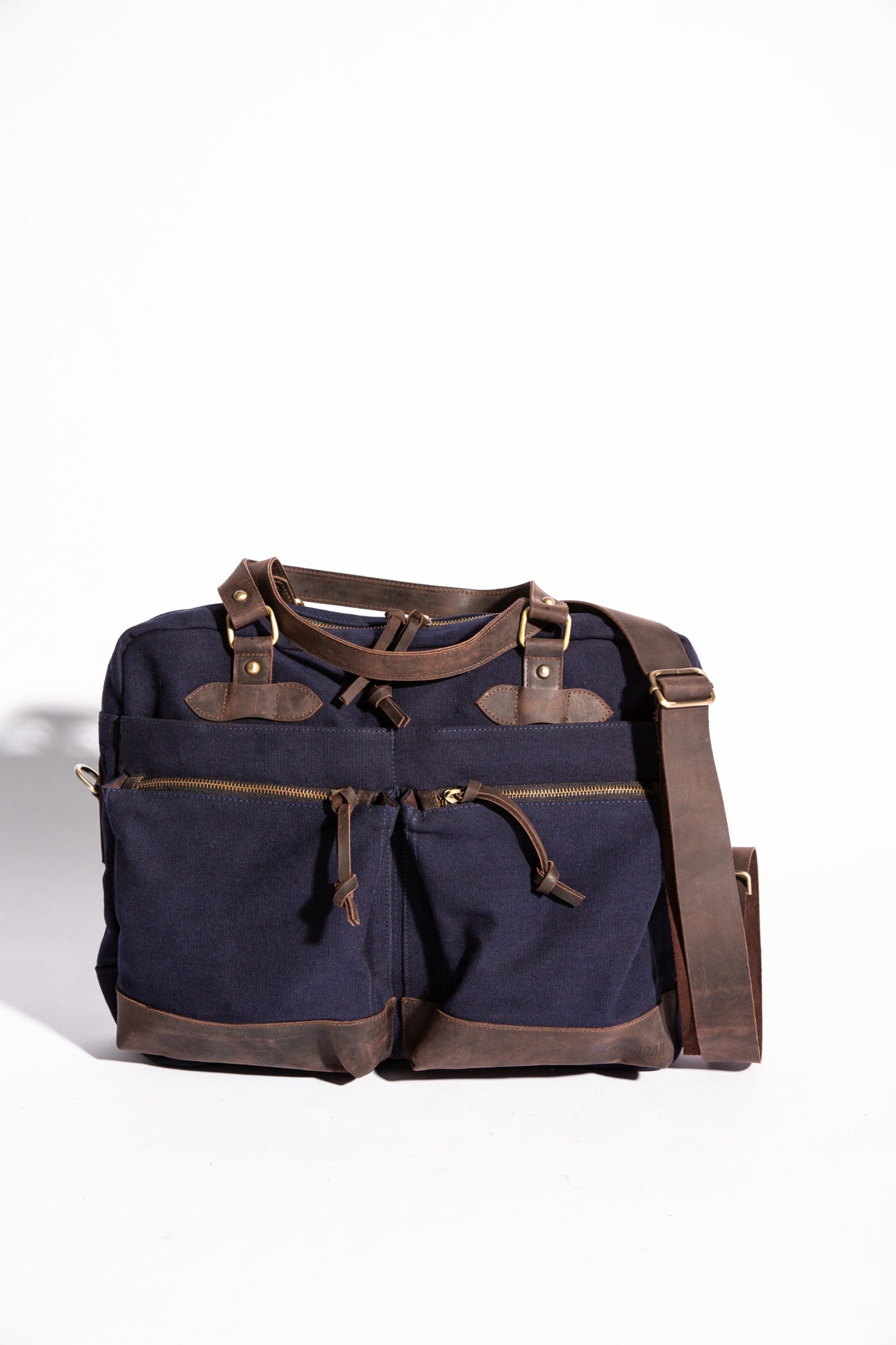 Charlie Messenger Bag - Navy Blue