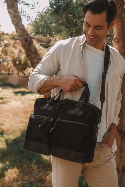 Charlie Messenger Bag - Black