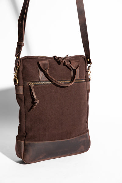 Ola Messenger Bag - Dark Brown