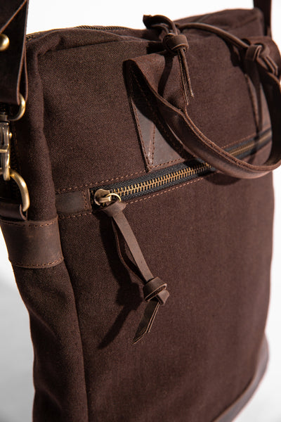 Ola Messenger Bag - Dark Brown