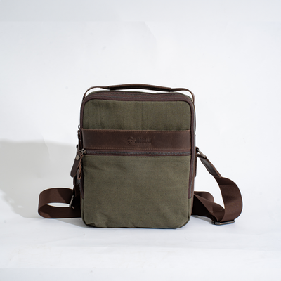 Multi-Pocket shoulder bag – Army