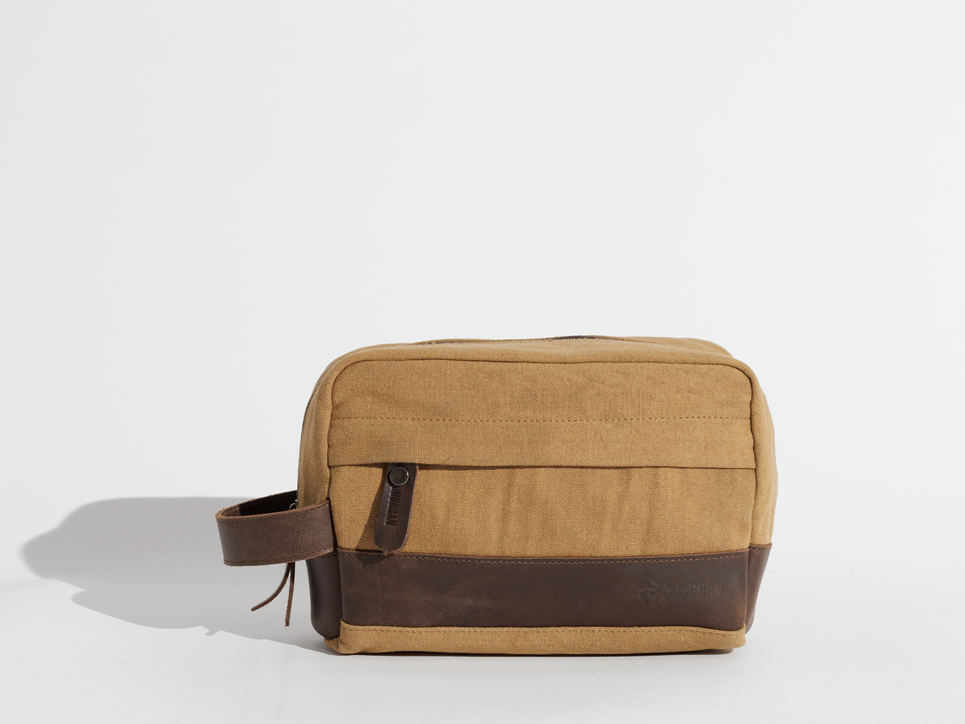 Toiletry bag “hand bag“ – Tan