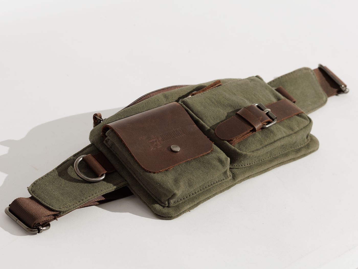 Vintage Waist Bag “ Fanny Pack “ – Army