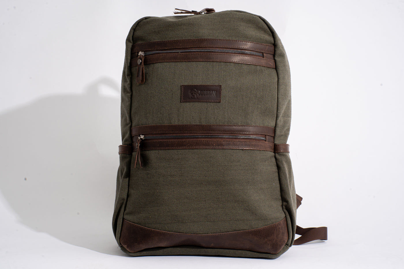 Randel waxed canvas backpack – Army