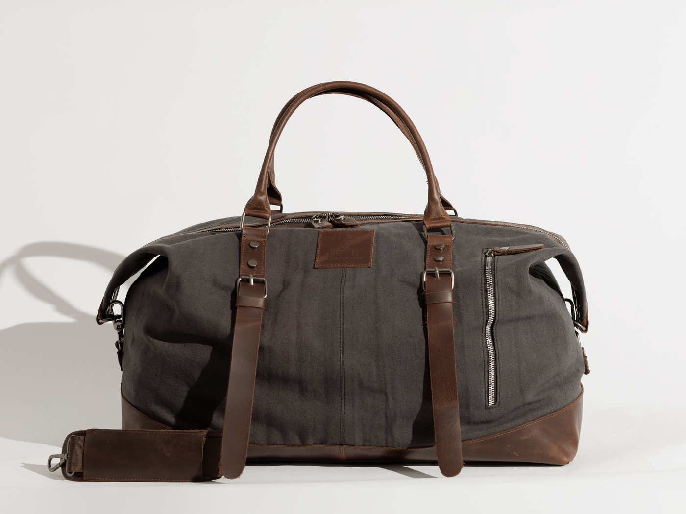 Vintage Travel Bag “ Duffle Bag “ – Dark Grey