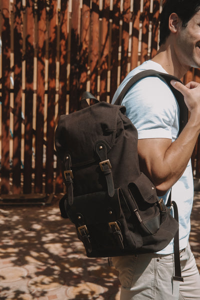 Parker Backpack - Dark Brown