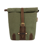 The Arthur Roll-Top Shoulder Bag - Army